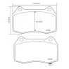 Brake Pads Brembo 07.B314.49 SPORT HP2