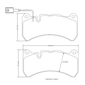 Plaquettes de Frein Brembo 07.B314.63 SPORT HP2