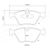 Brake Pads Brembo 07.B314.82 SPORT HP2