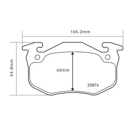 Pastiglie Freno Brembo 07.B315.13 SPORT HP2