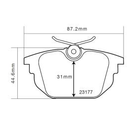 Bremsbeläge Brembo 07.B315.24 SPORT HP2