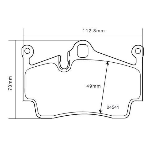 Brake Pads Brembo 07.B315.36 SPORT HP2