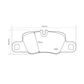 Brake Pads Brembo 07.B315.38 SPORT HP2