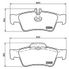 Brake Pads Brembo 07.B315.61 SPORT HP2