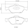 Brake Pads Brembo 07.B314.43 SPORT HP2