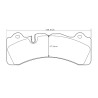 Plaquettes de Frein Brembo 07.B314.58 SPORT HP2
