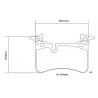 Brake Pads Brembo 07.B315.80 SPORT HP2