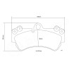 Bremsbeläge Brembo 07.D435.41 SPORT HP2