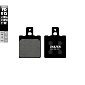 Pastiglie Freno Galfer FD012G1054