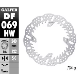 Dischi Freno Galfer DF069HW