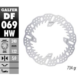 Disques de Frein Sport Galfer DF069HW