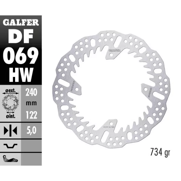 Brake Discs Galfer DF069HW