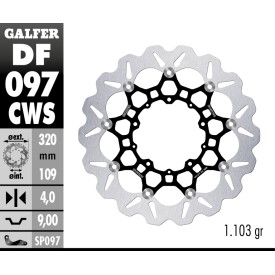 Brake Discs Galfer DF097CWS