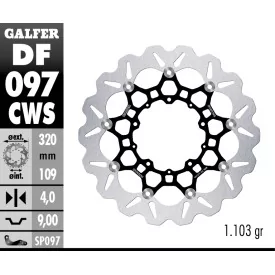 Brake Discs Galfer DF097CWS