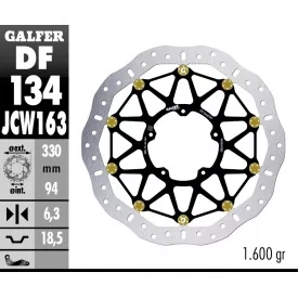 Sport Bremsscheiben Galfer DF134JCW163G03