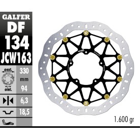 Dischi Freno Galfer DF134JCW163G03