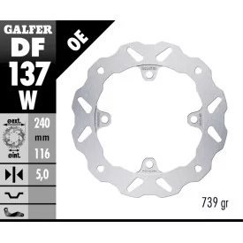 Brake Discs Galfer DF137W