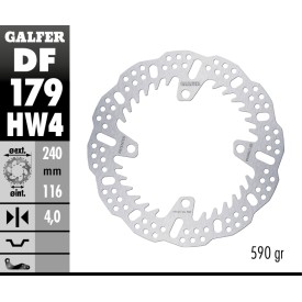 Dischi Freno Galfer DF179HW4