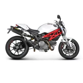 Akrapovic S-D10SO7-HZC Ducati Monster 696 795 796 1100