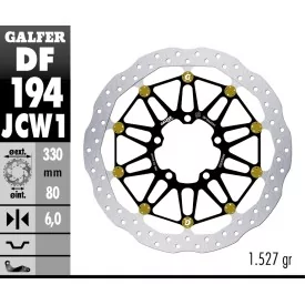 Discos de Freno Galfer DF194JCW1G03