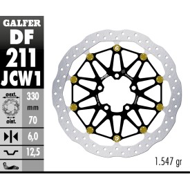 Dischi Freno Galfer DF211JCW1G03