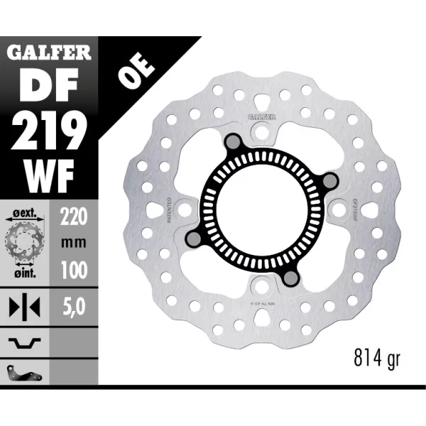 Brake Discs Galfer DF219WF