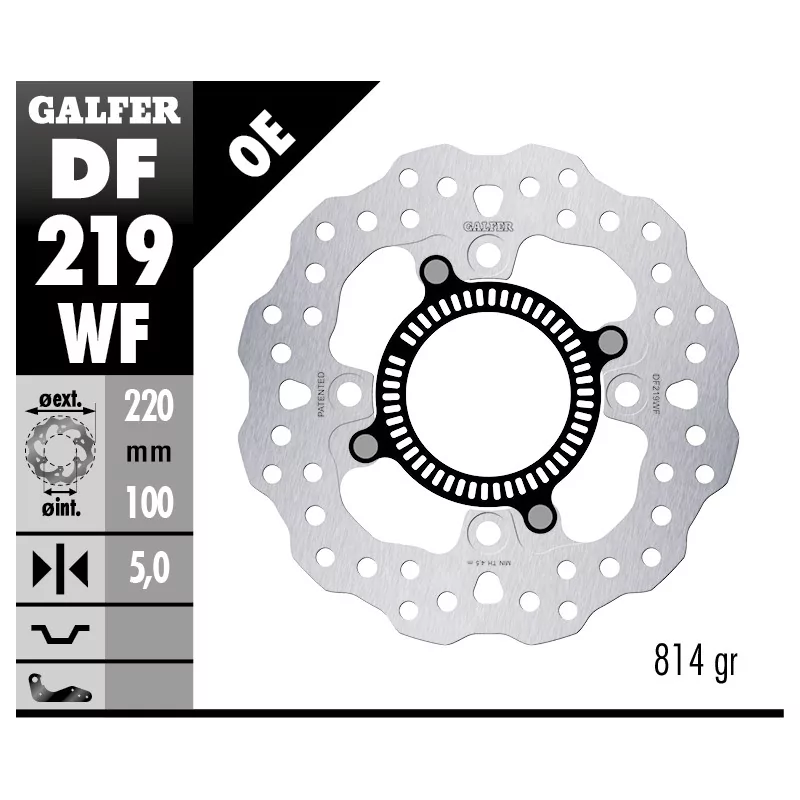 Dischi Freno Galfer DF219WF Dischi Freno Galfer DF219WF