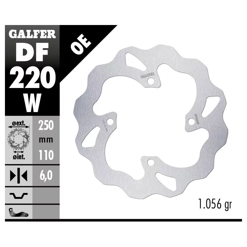 Brake Discs Galfer DF220W