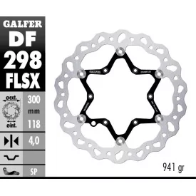 Discos de Freno Galfer DF298FLSX