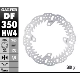 Sport Bremsscheiben Galfer DF350HW4