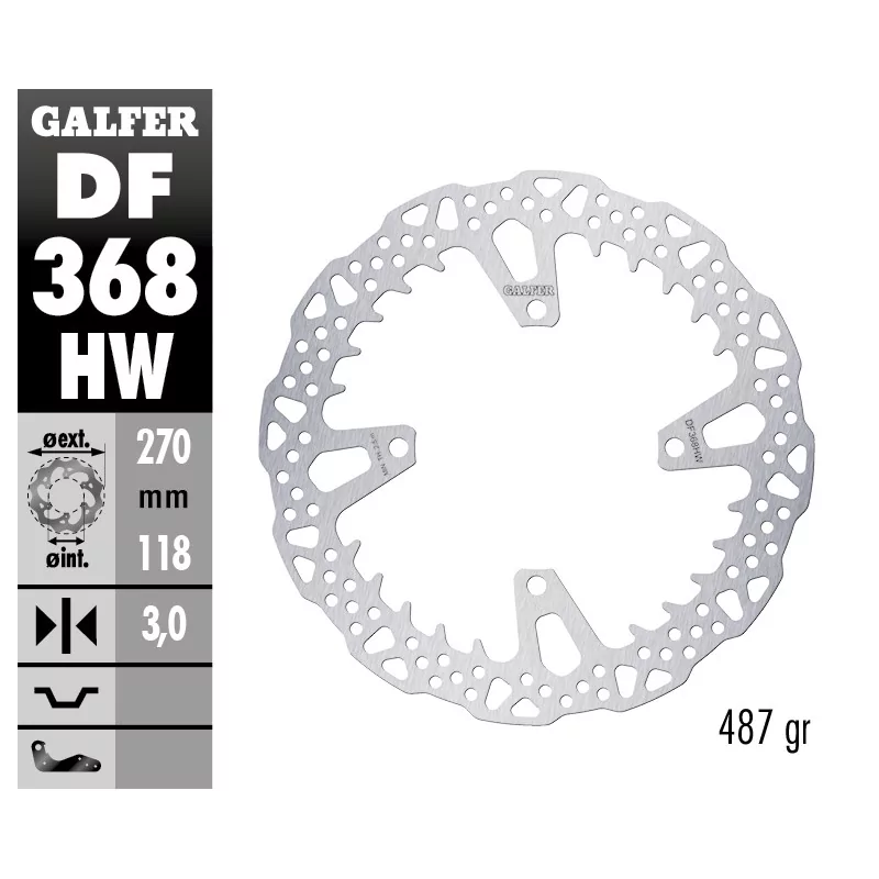 Sport Bremsscheiben Galfer DF368HW Sport Bremsscheiben Galfer DF368HW
