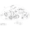 Akrapovic S-D10SO7-HZC Ducati Monster 696 795 796 1100