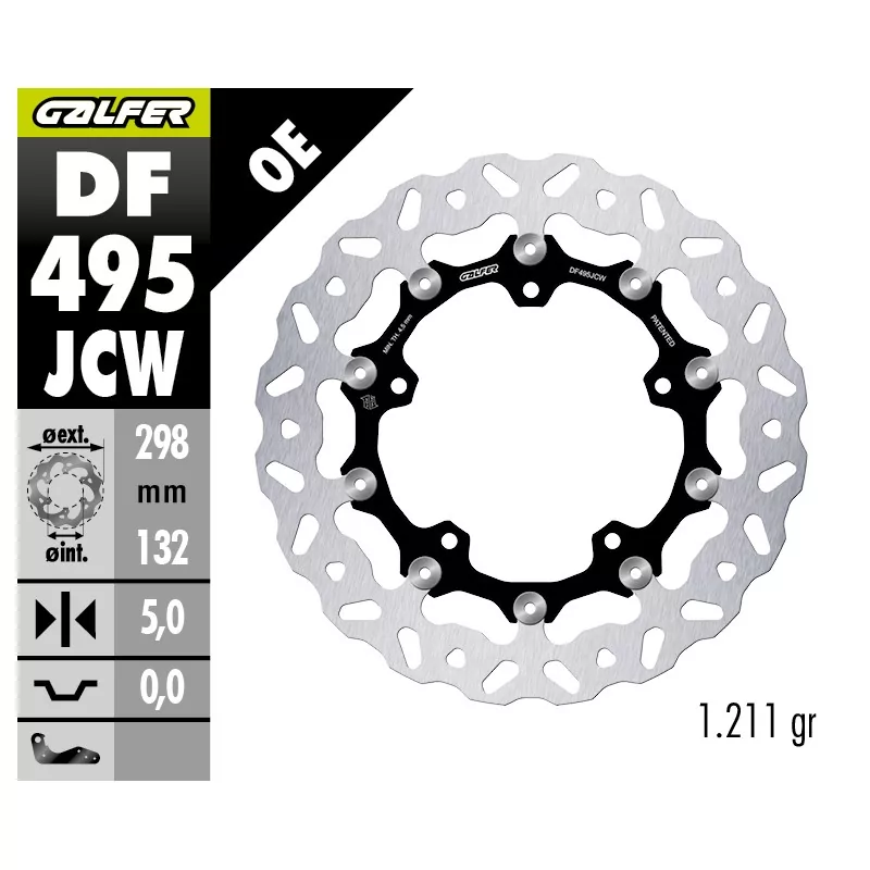 Brake Discs Galfer DF495JCW Brake Discs Galfer DF495JCW