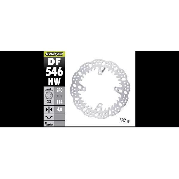 Brake Discs Galfer DF546HW