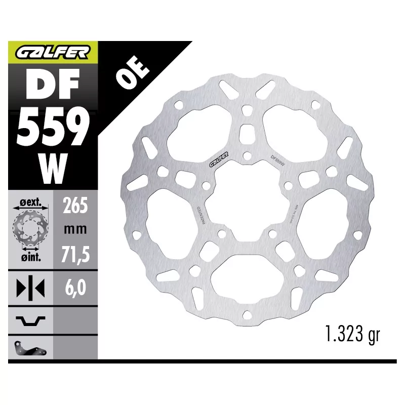 Brake Discs Galfer DF559W Brake Discs Galfer DF559W