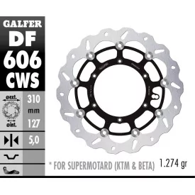 Sport Bremsscheiben Galfer DF606CWS