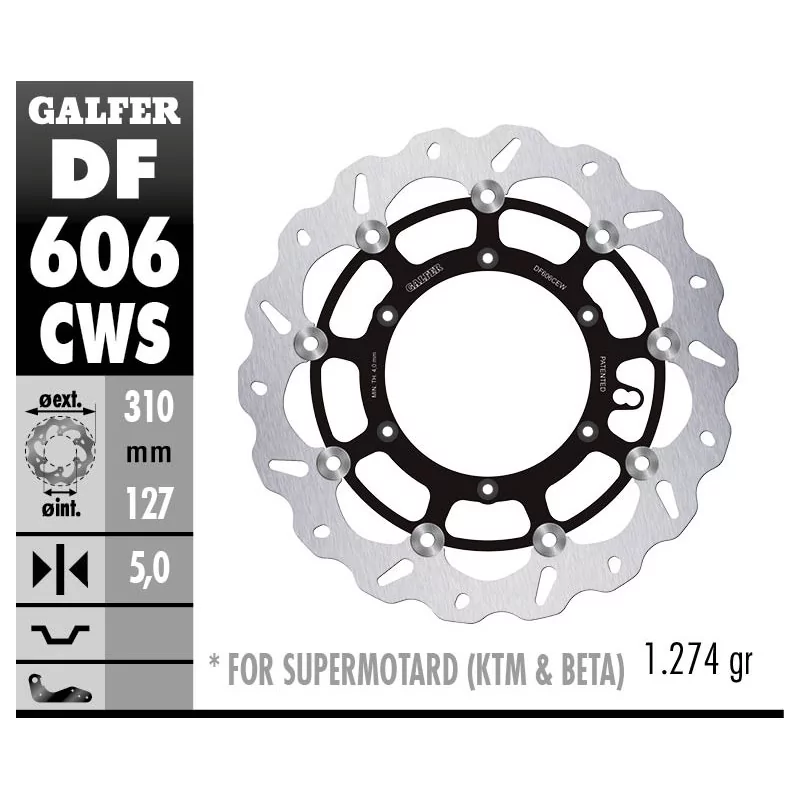 Discos de Freno Galfer DF606CWS Discos de Freno Galfer DF606CWS