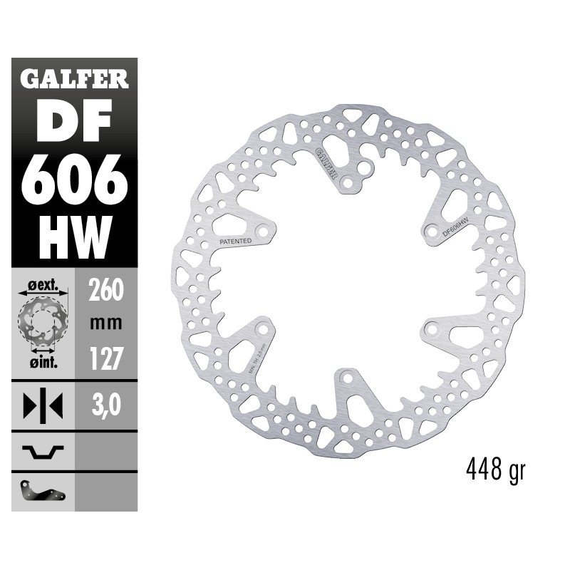 Discos de Freno Galfer DF606HW Discos de Freno Galfer DF606HW