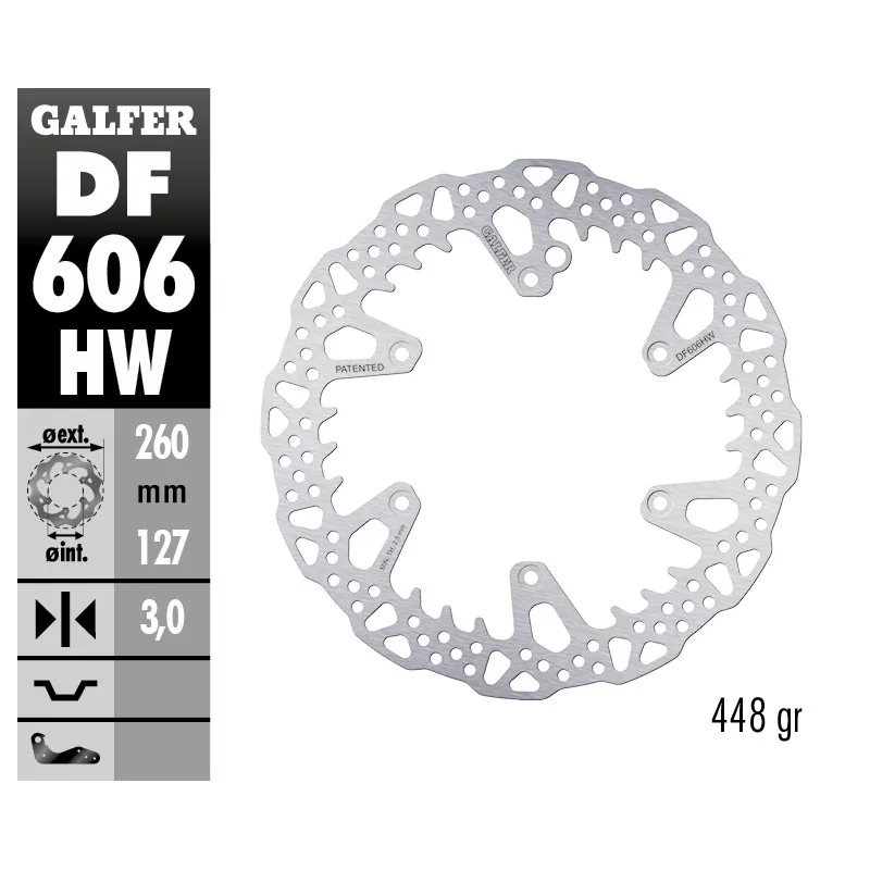 Discos de Freno Galfer DF606HW Discos de Freno Galfer DF606HW