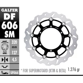 Brake Discs Galfer DF606SM