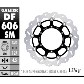 Dischi Freno Galfer DF606SM