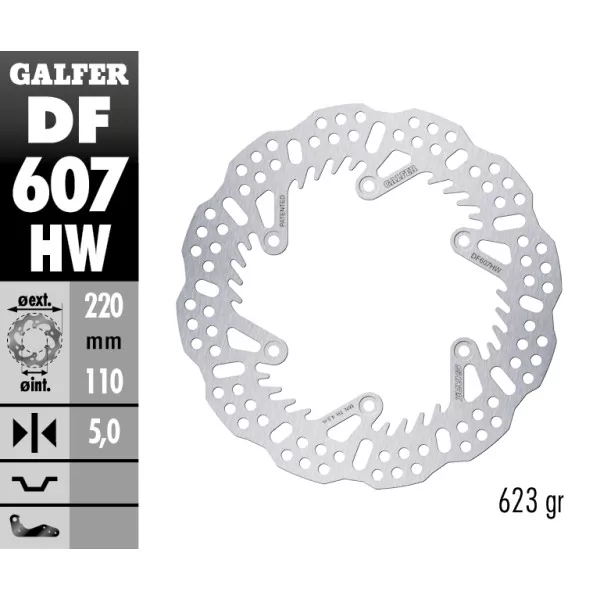 Discos de Freno Galfer DF607HW
