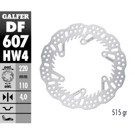 Brake Discs Galfer DF607HW4