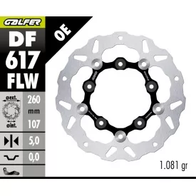 Sport Bremsscheiben Galfer DF617FLW