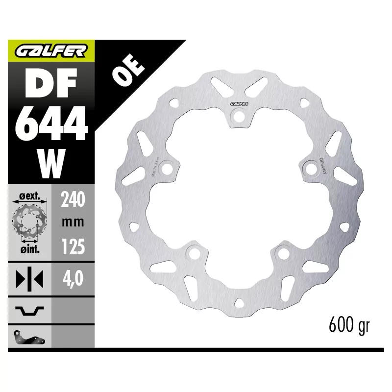 Dischi Freno Galfer DF644W