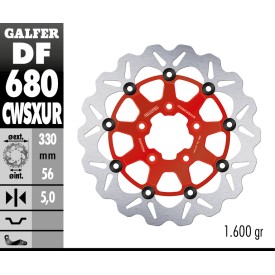 Discos de Freno Galfer DF680CWSXUR
