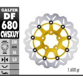 Discos de Freno Galfer DF680CWSXUY