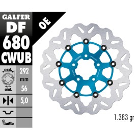 Dischi Freno Galfer DF680CWUB