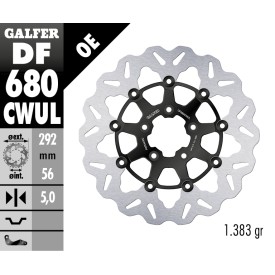 Disques de Frein Sport Galfer DF680CWUL