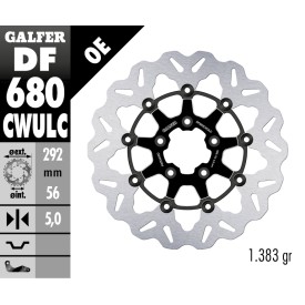 Discos de Freno Galfer DF680CWULC